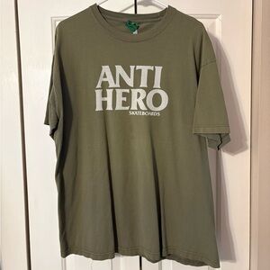 Antihero Skateboarding Olive Green Men's T-Shirt - men’s large